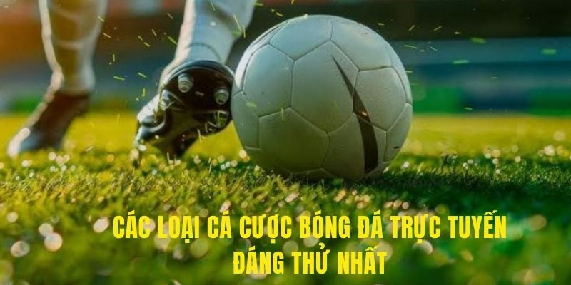 Các loại cá cược bóng đá trực tuyến đáng thử nhất